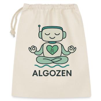 Robot Zen - Sac cadeau 40 x 50 cm - nature - Devant