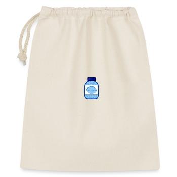 pot de viagra - Sac cadeau 40 x 50 cm - nature - Devant