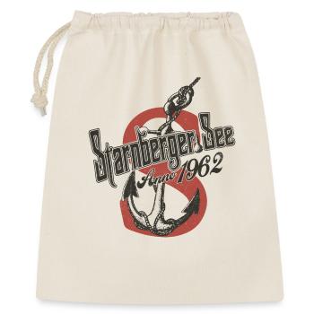 Starnberger See Anno 1962 - Geschenkbeutel aus Baumwolle (40 x 50 cm) - Natur - Vorne