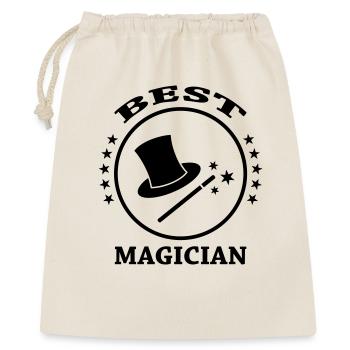 Best Magician - Gift Bag 40 x 50 cm - nature - Front