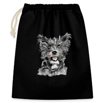 Pumi - Gift Bag 40 x 50 cm - black - Front