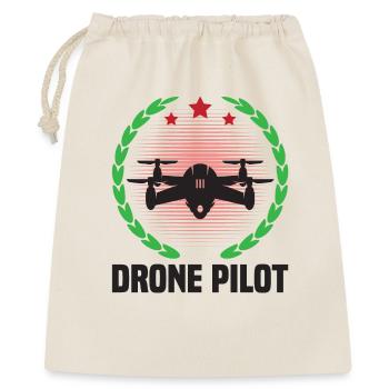 Pilote de drone - Sac cadeau 40 x 50 cm - nature - Devant