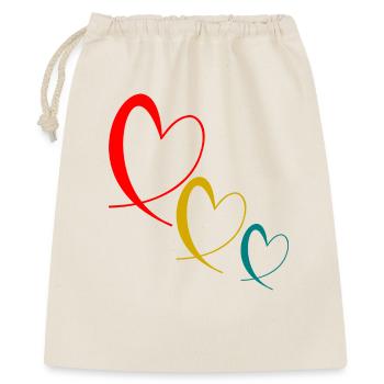 HEART. THANK YOU. MISTRESS. MASTER. THANK YOU MISTRESS. - Gift Bag 40 x 50 cm - nature - Front