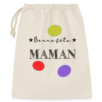 MAMAN. FÊTE DES MÈRES. BONNE FÊTE MAMAN - Sac cadeau 40 x 50 cm - nature - Devant