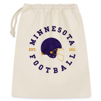 Minnesota Vikinger American Football - Geschenkbeutel aus Baumwolle (40 x 50 cm) - Natur - Vorne
