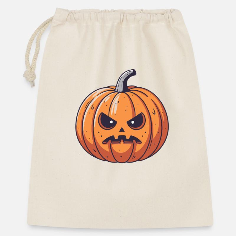 Pumpkin Wrath Cartoon Halloween - Gift Bag 40 x 50 cm - nature