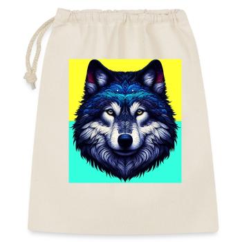Wolf - Gift Bag 40 x 50 cm - nature - Front