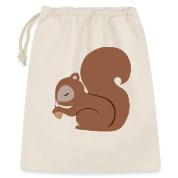 Sweet squirrel with acorn - Gift Bag 40 x 50 cm - nature - Front