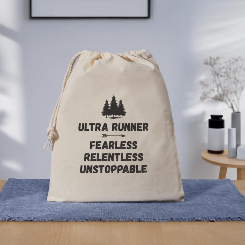 Ultra Runnner - Intrépide. Implacable. Imparable. Sac cadeau 40 x 50 cm