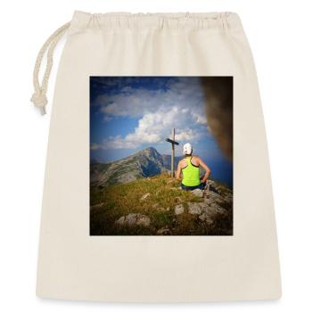 At the top! - Gift Bag 40 x 50 cm - nature - Front