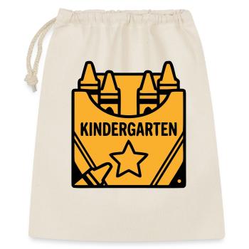 Crayons Kindergarten Logo - Gift Bag 40 x 50 cm - nature - Front