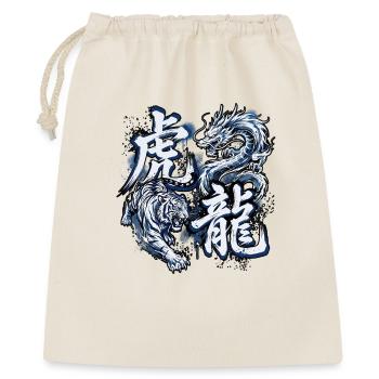 Tiger Dragon Harmony - Gift Bag 40 x 50 cm - nature - Front