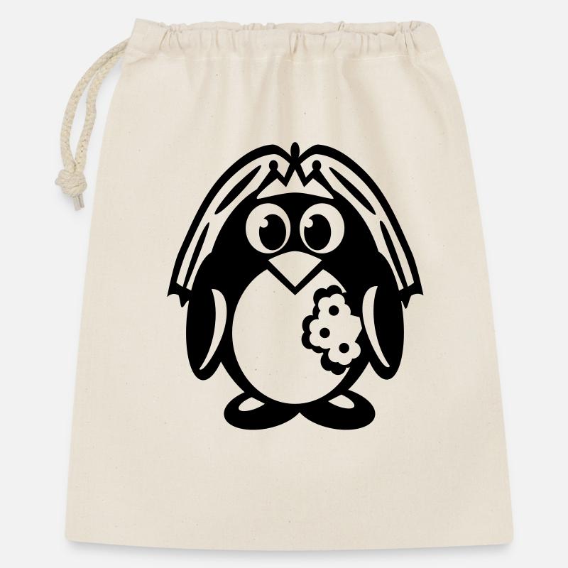 penguin bride - Gift Bag 40 x 50 cm - nature