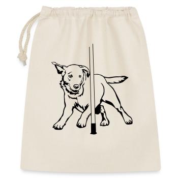 Labrador - Sac cadeau 40 x 50 cm - nature - Devant