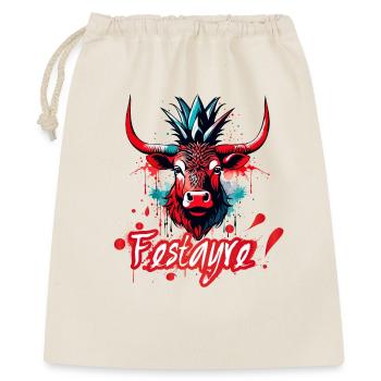 Festayre ! Féria de Bézier, Dax, Nîmes, Bayonne... - Sac cadeau 40 x 50 cm - nature - Devant