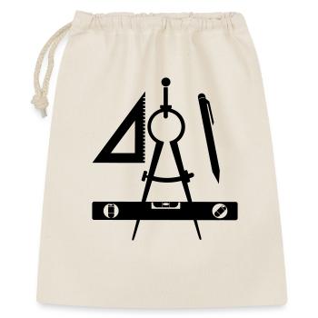 Architect logo - Gift Bag 40 x 50 cm - nature - Front