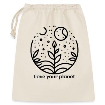 Nature - Aimez votre planète - Sac cadeau 40 x 50 cm - nature - Devant