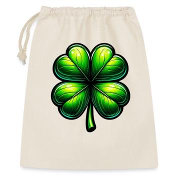 Four-leaf clover - Gift Bag 40 x 50 cm - nature - Front