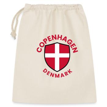Danish Shield Copenhagen Badge - Gift Bag 40 x 50 cm - nature - Front