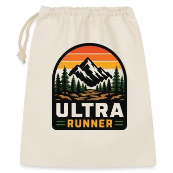 Ultra Runner Vintage Mountain Sunset - Gift Bag 40 x 50 cm - nature - Front