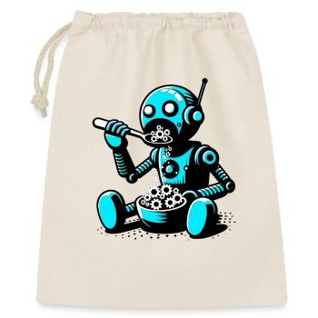 Martian Extraterrestrial Alien Robot - Gift Bag 40 x 50 cm - nature - Front