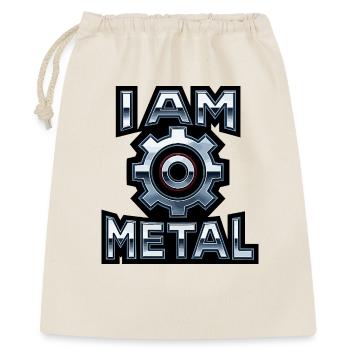 I Am Metal – Chrome Gear - Gift Bag 40 x 50 cm - nature - Front