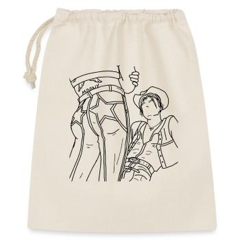Cowboy - Gift Bag 40 x 50 cm - nature - Front