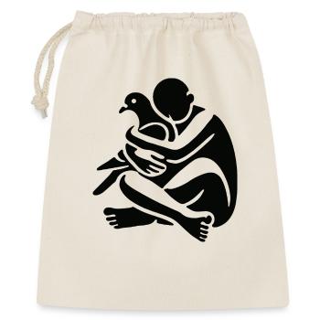 Doves bring peace - Gift Bag 40 x 50 cm - nature - Front