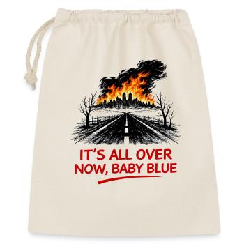 Flammes au-dessus de l’avenue de la rue - Sac cadeau 40 x 50 cm - nature - Devant