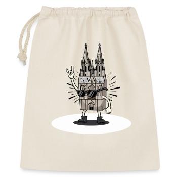 Carnival Rock Cologne Gift Alaaf - Gift Bag 40 x 50 cm - nature - Front