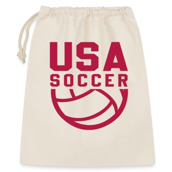 USA Soccer - Sac cadeau 40 x 50 cm - nature - Devant