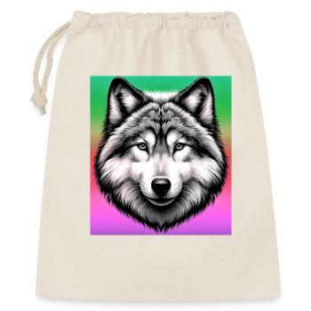 Wolf - Gift Bag 40 x 50 cm - nature - Front