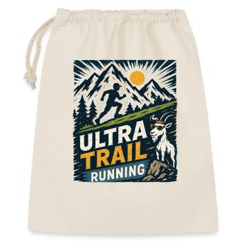 Ultra Trail Running - Sac cadeau 40 x 50 cm - nature - Devant
