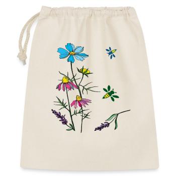 Herbs, chamomile, bees - Gift Bag 40 x 50 cm - nature - Front