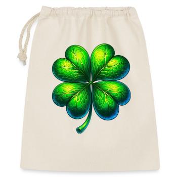 Four-leaf clover - Gift Bag 40 x 50 cm - nature - Front
