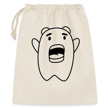 Nerd Scream – Humour geek et physique - Sac cadeau 40 x 50 cm - nature - Devant