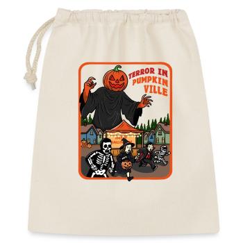 Terreur à Pumpkinville - Sac cadeau 40 x 50 cm - nature - Devant