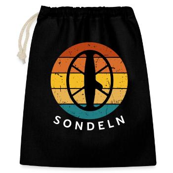 Sondeln - Treasure Hunt Sunset Peace - Gift Bag 40 x 50 cm - black - Front