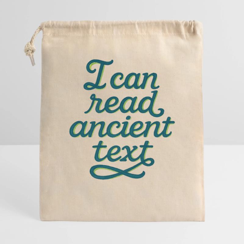 Ancient Script Tee Gift Bag 40 x 50 cm