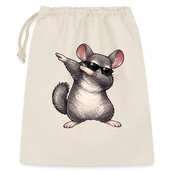 Dabbing Chinchilla - Gift Bag 40 x 50 cm - nature - Front