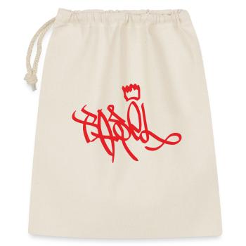 Königliche Graffiti Handschrift Basel - Geschenkbeutel aus Baumwolle (40 x 50 cm) - Natur - Vorne