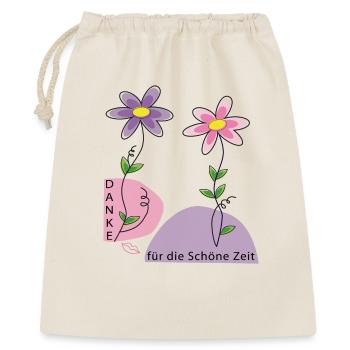 Thank you for the great time - Gift Bag 40 x 50 cm - nature - Front