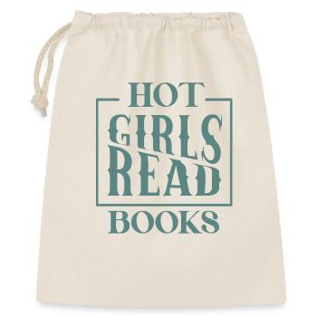 Hot Girls Books - Gift Bag 40 x 50 cm - nature - Front