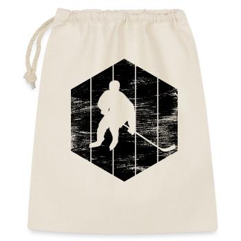 Hockey Drawing - Gift Bag 40 x 50 cm - nature - Front