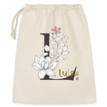 Letter L Luisa - Gift Bag 40 x 50 cm - nature - Front