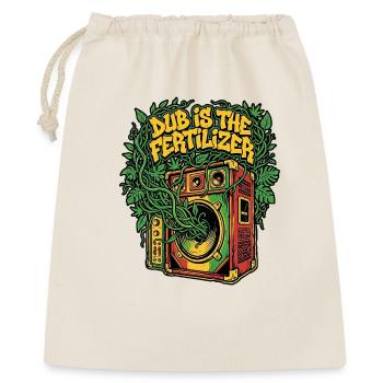 Dub Reggae Soil - Geschenkbeutel aus Baumwolle (40 x 50 cm) - Natur - Vorne