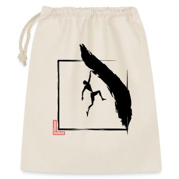 Flatland Climber 7 - Geschenkbeutel aus Baumwolle (40 x 50 cm) - Natur - Vorne