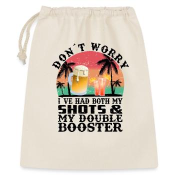 Booster d’alcool - Sac cadeau 40 x 50 cm - nature - Devant