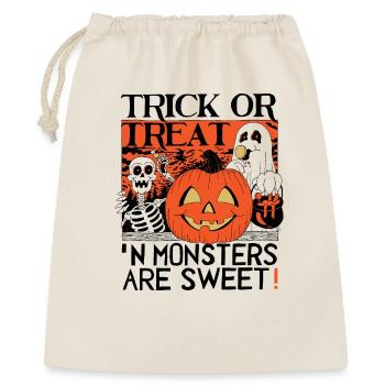 Trick or treat - Gift Bag 40 x 50 cm - nature - Front