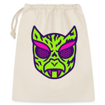 Neon Viper Mask - Gift Bag 40 x 50 cm - nature - Front